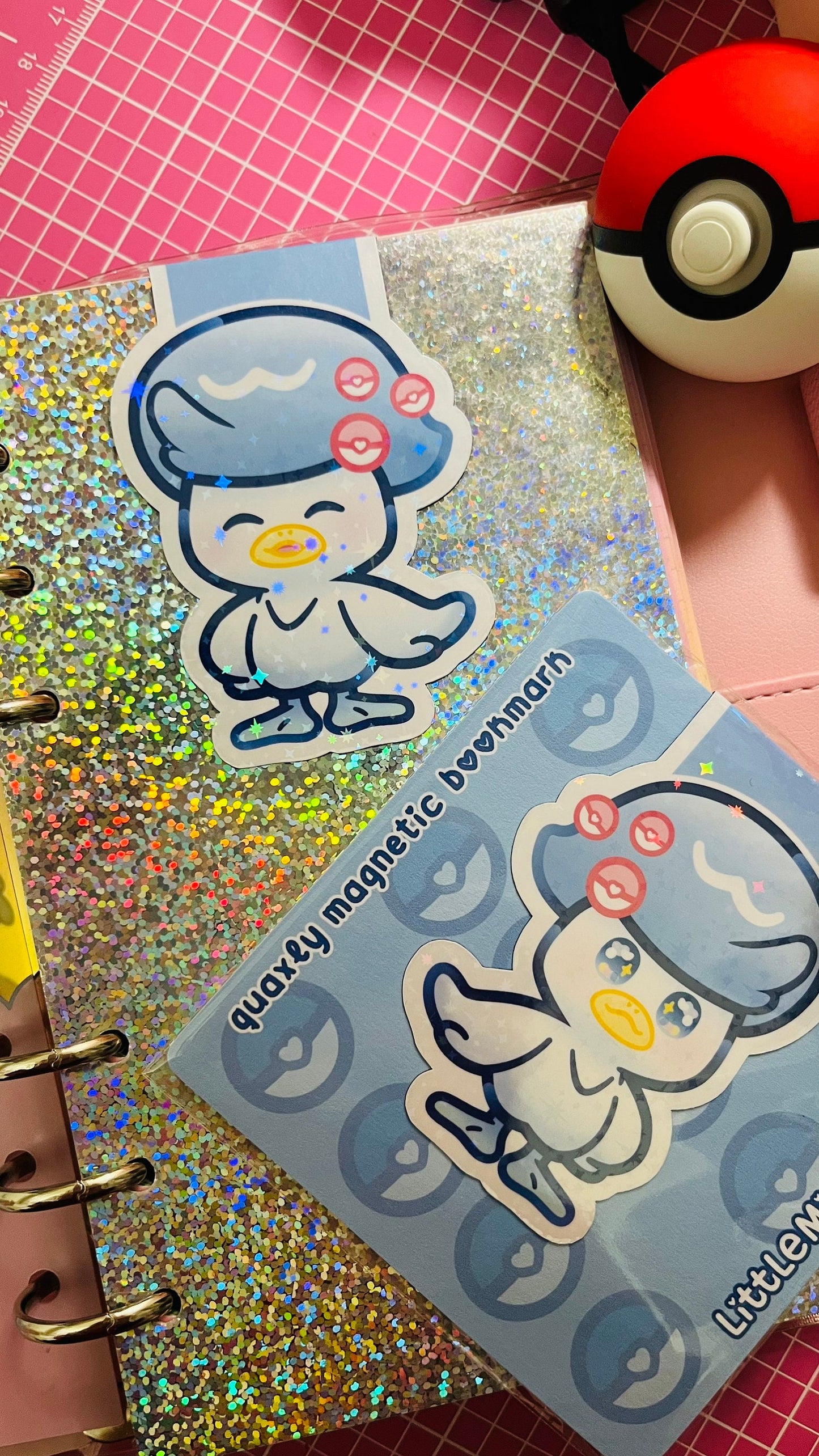 Marcapáginas magnético Pokémon Starters