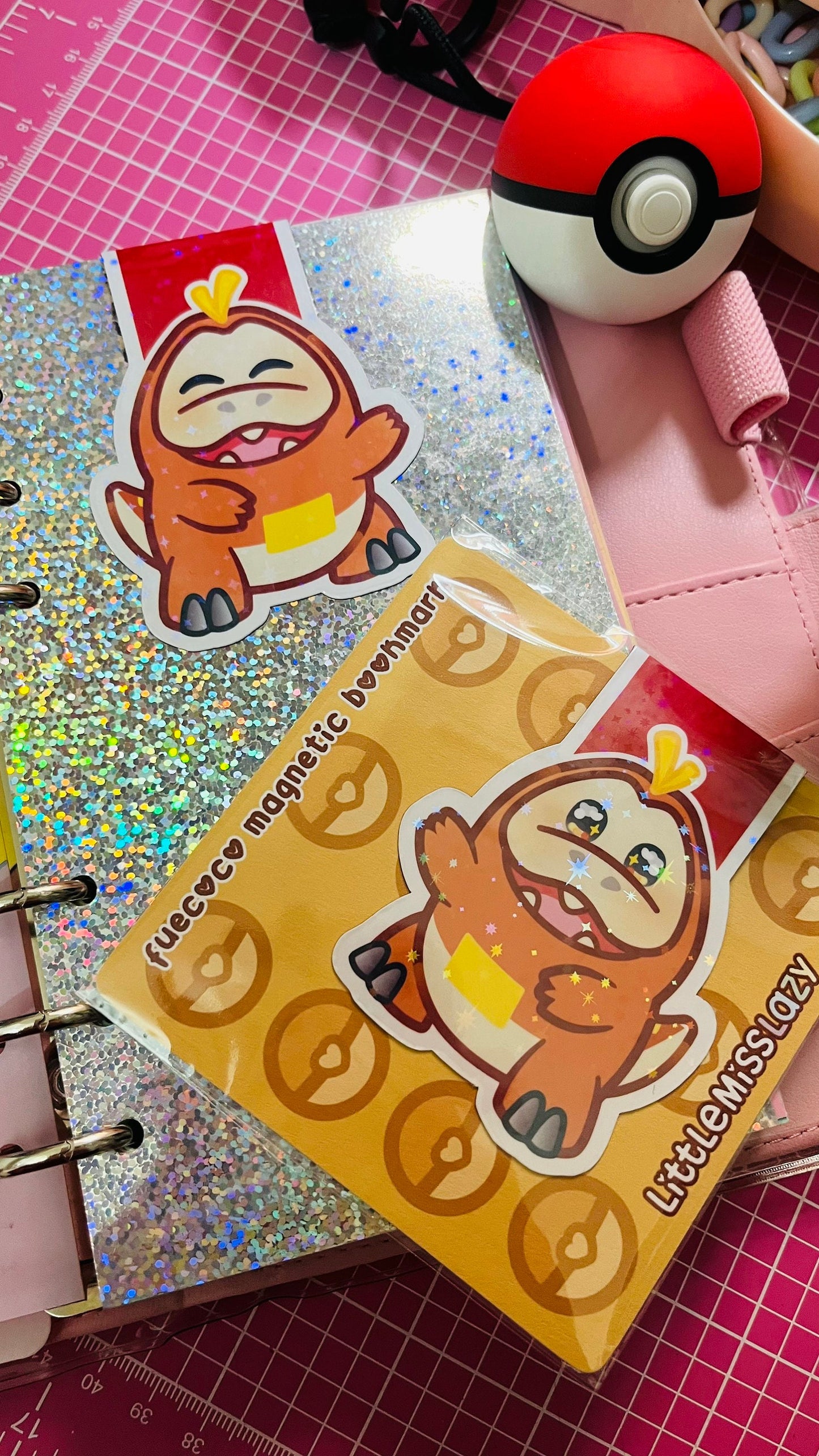 Marcapáginas magnético Pokémon Starters