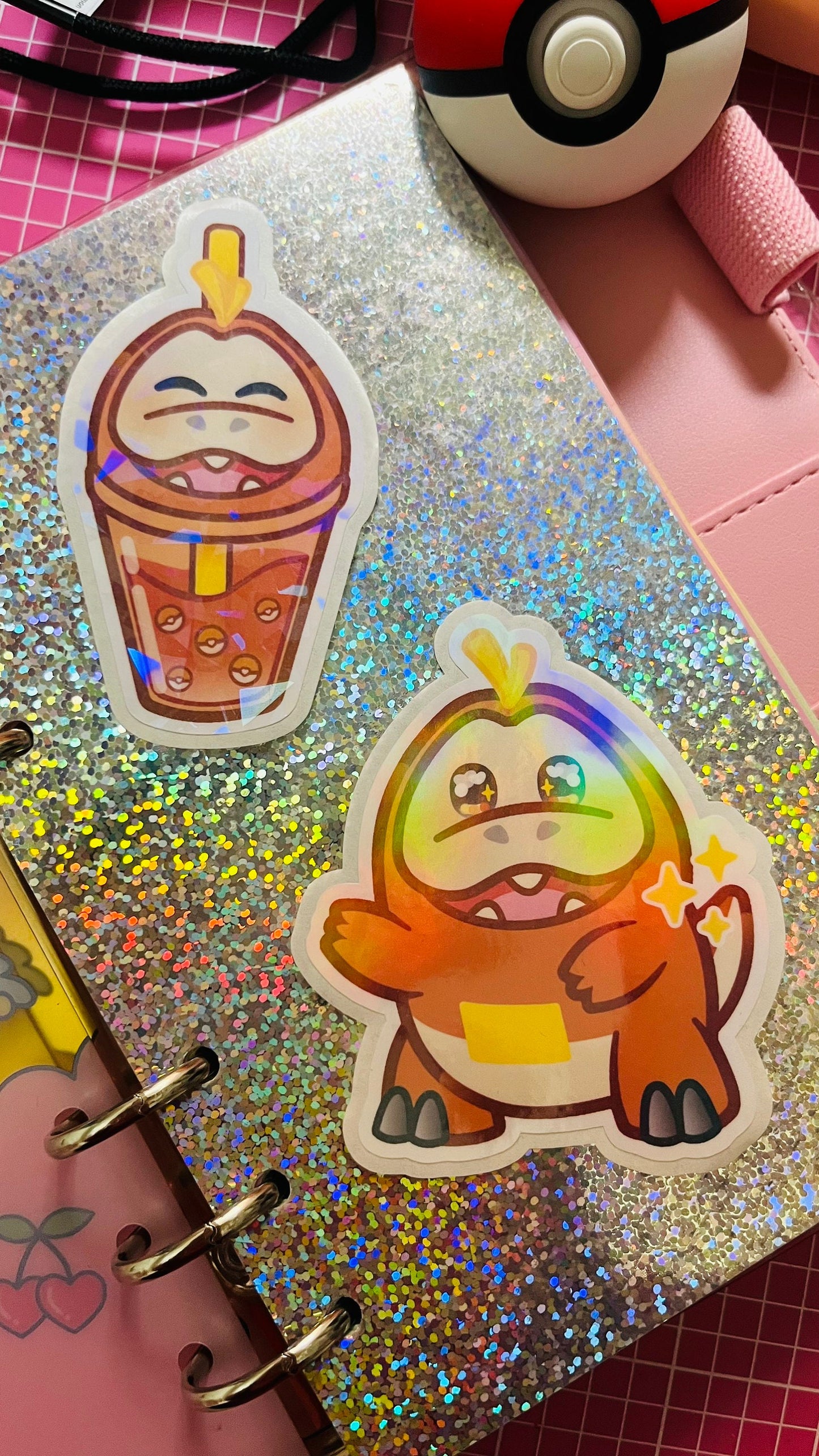 Pegatinas holográficas Pokémon