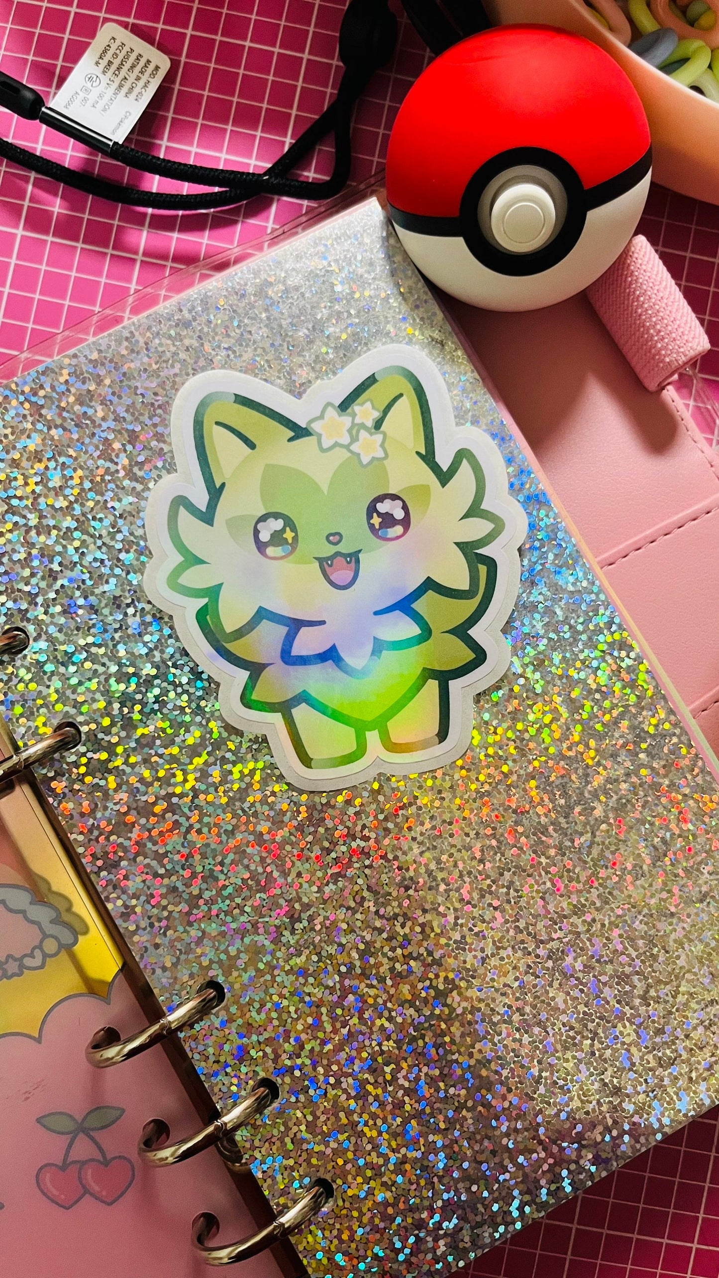 Pegatinas holográficas Pokémon