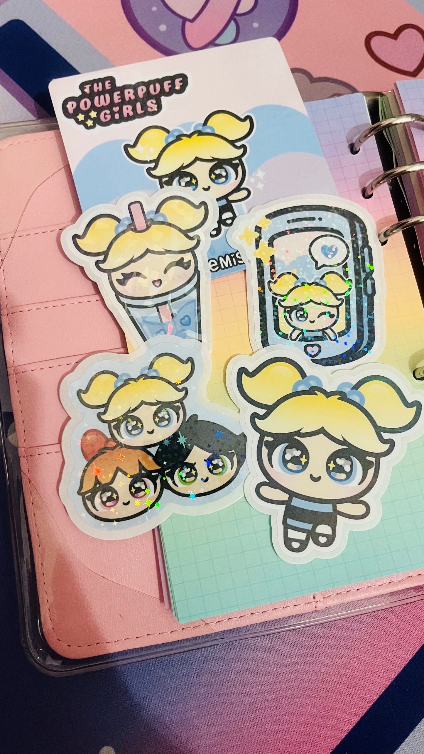 Pack de stickers de las Supernenas