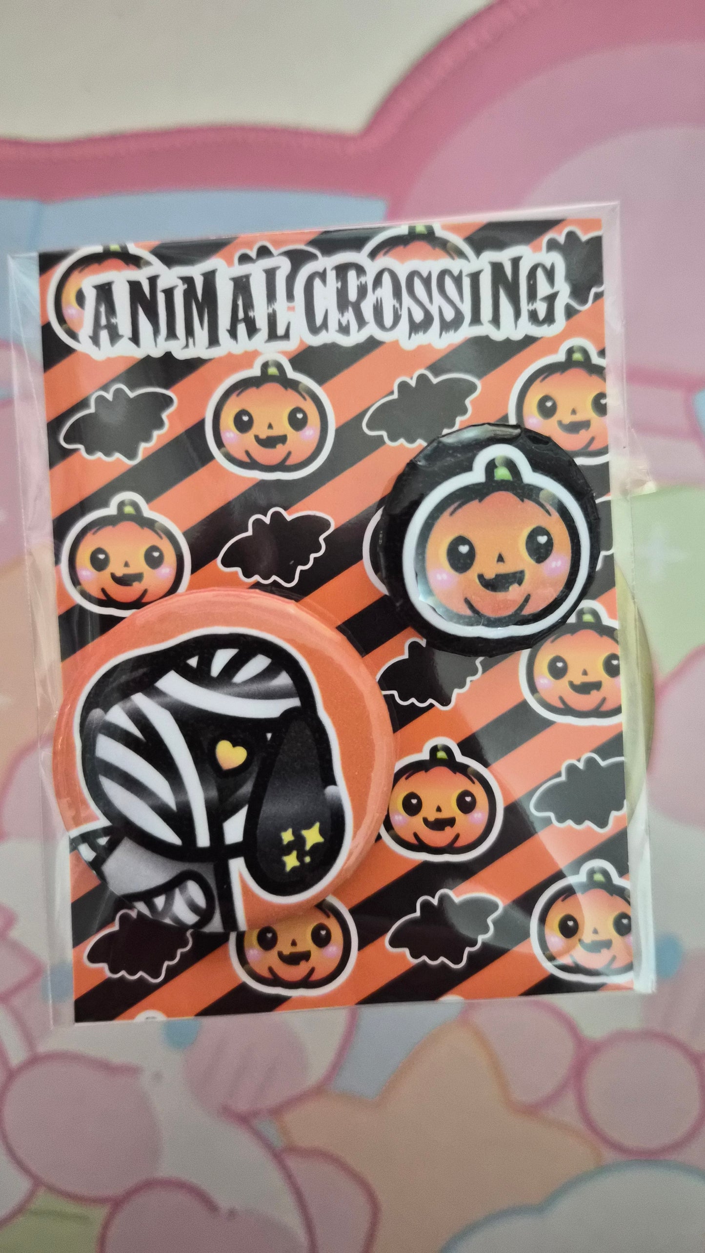 Sobre de Animal Crossing Halloween